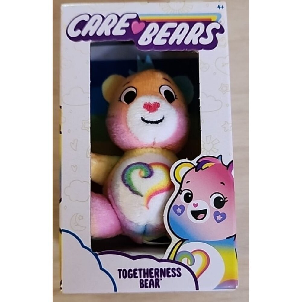 Care Bears TOGETHERNESS Bear 3 inch boxed plush NEW